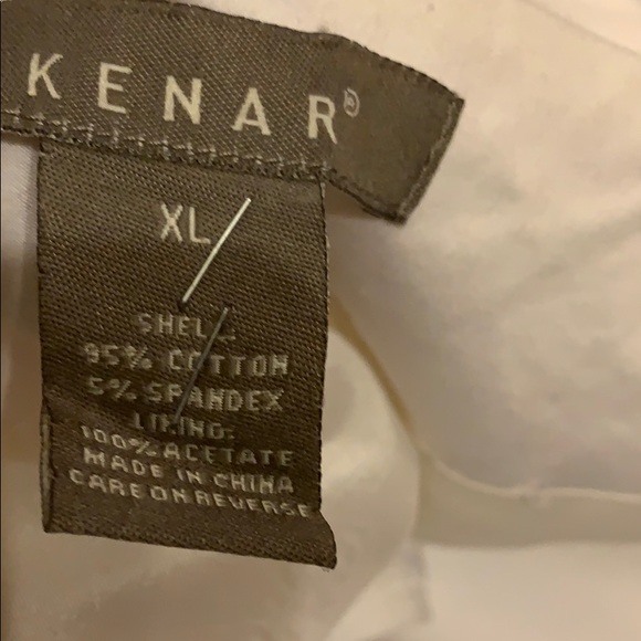 White Dressy Trench Jacket/Coat - Picture 13 of 13